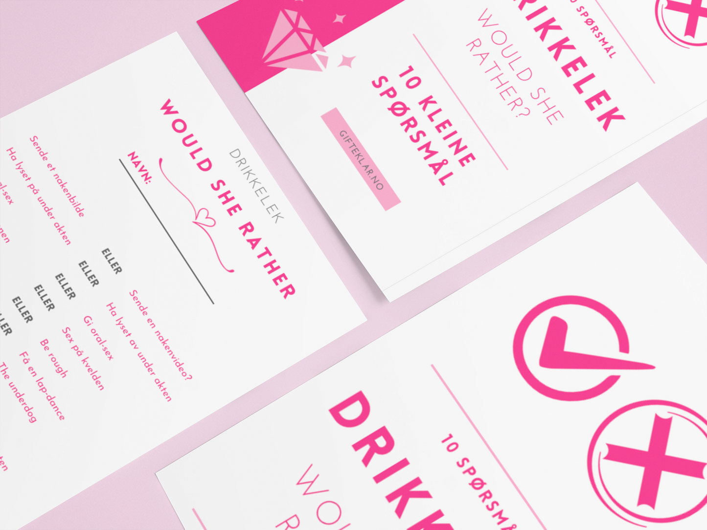 Quiz E-kort - 10 kleine Spørsmål om Bruden