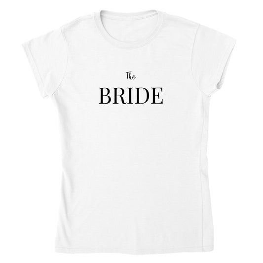 T-skjorte - "The bride" minimalistisk