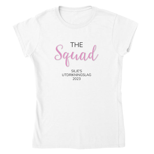T-skjorte - "The Squad" rosa