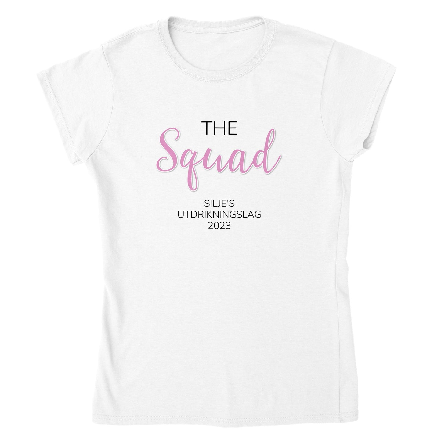T-skjorte - "The Squad" rosa