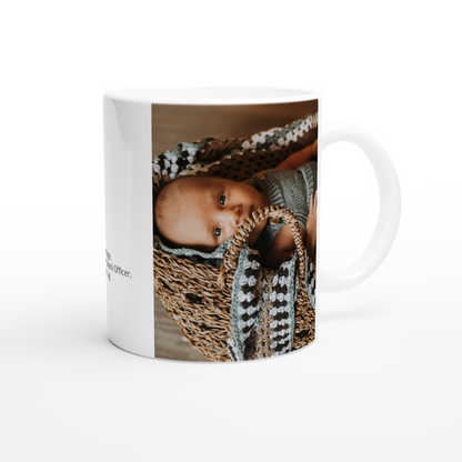 Gave til Fadder - Kopp m/ tekst og bilde