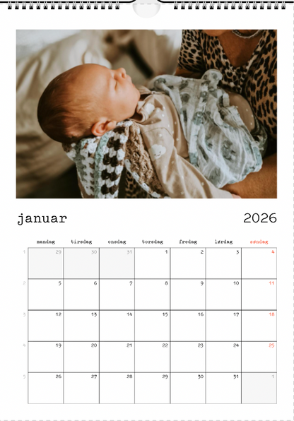 Personlig Fotokalender